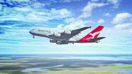 Qantas Airbus A380 Custom Thumbnail