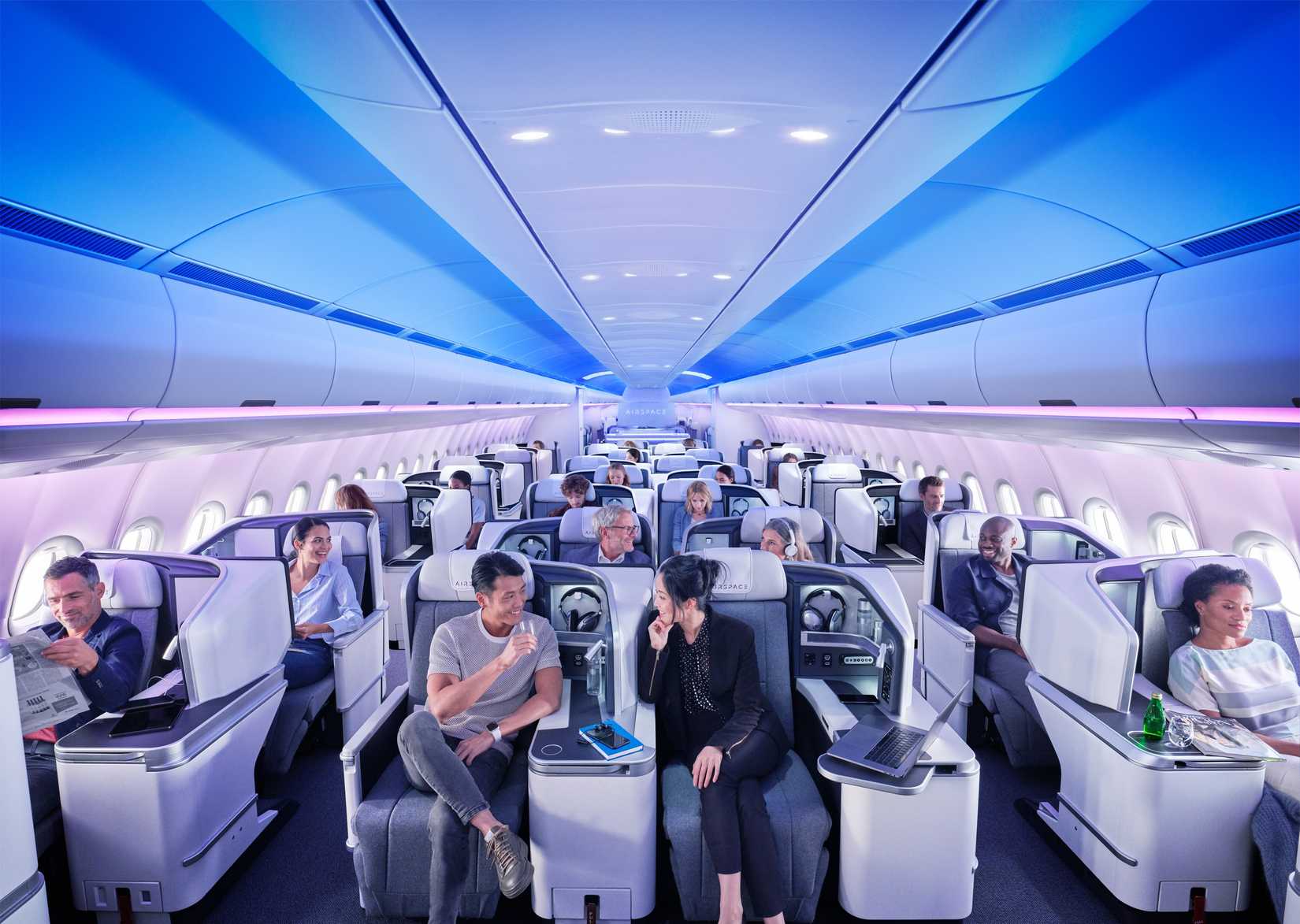 A330 Airspace Business Class cross-section-1