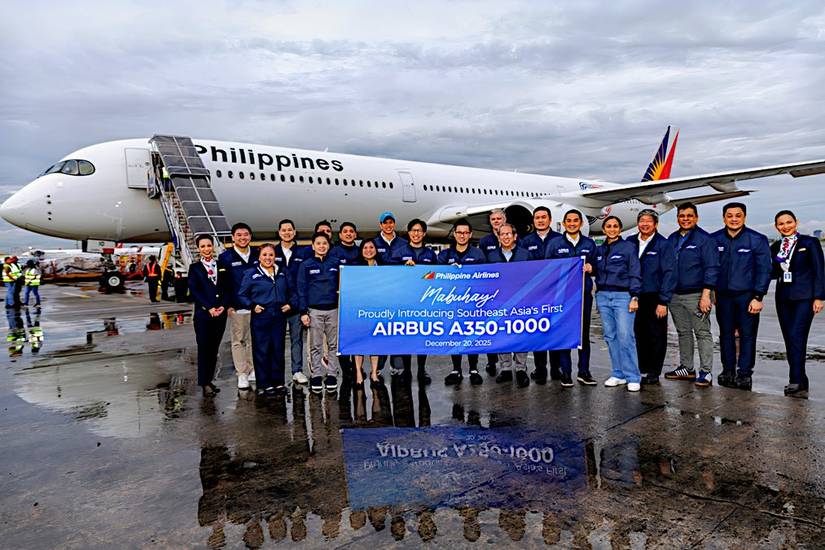 first a350-1000 of Philippine Airlines