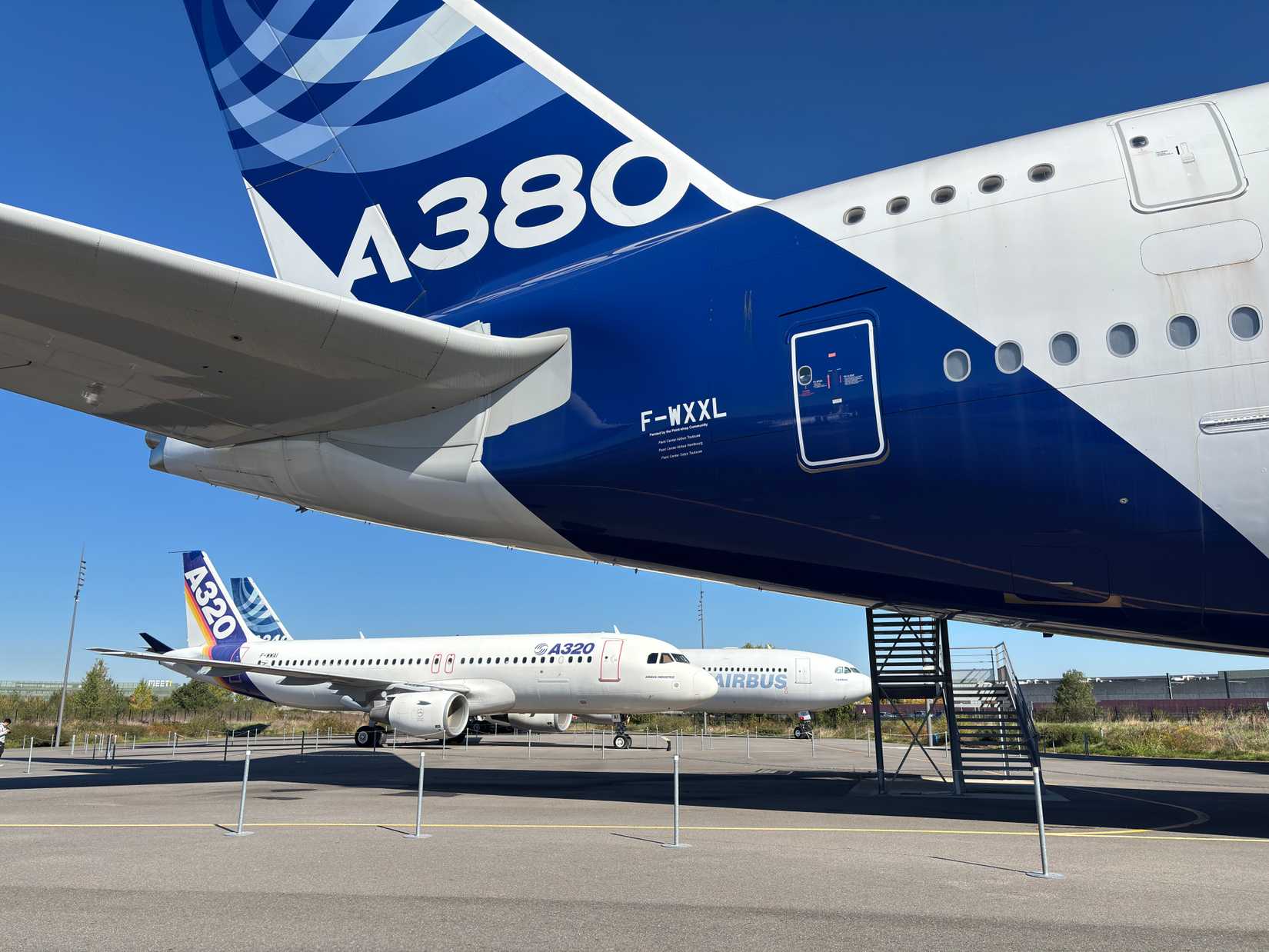 A380 A320
