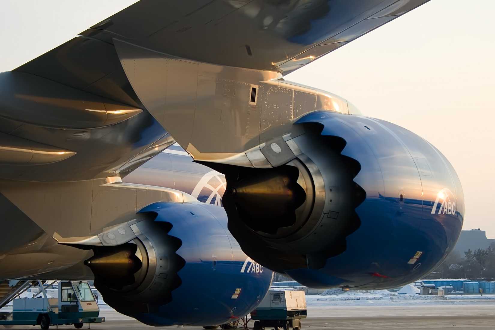Air Bridge Cargo Boeing 747-8F General Electric Genx-2B engines