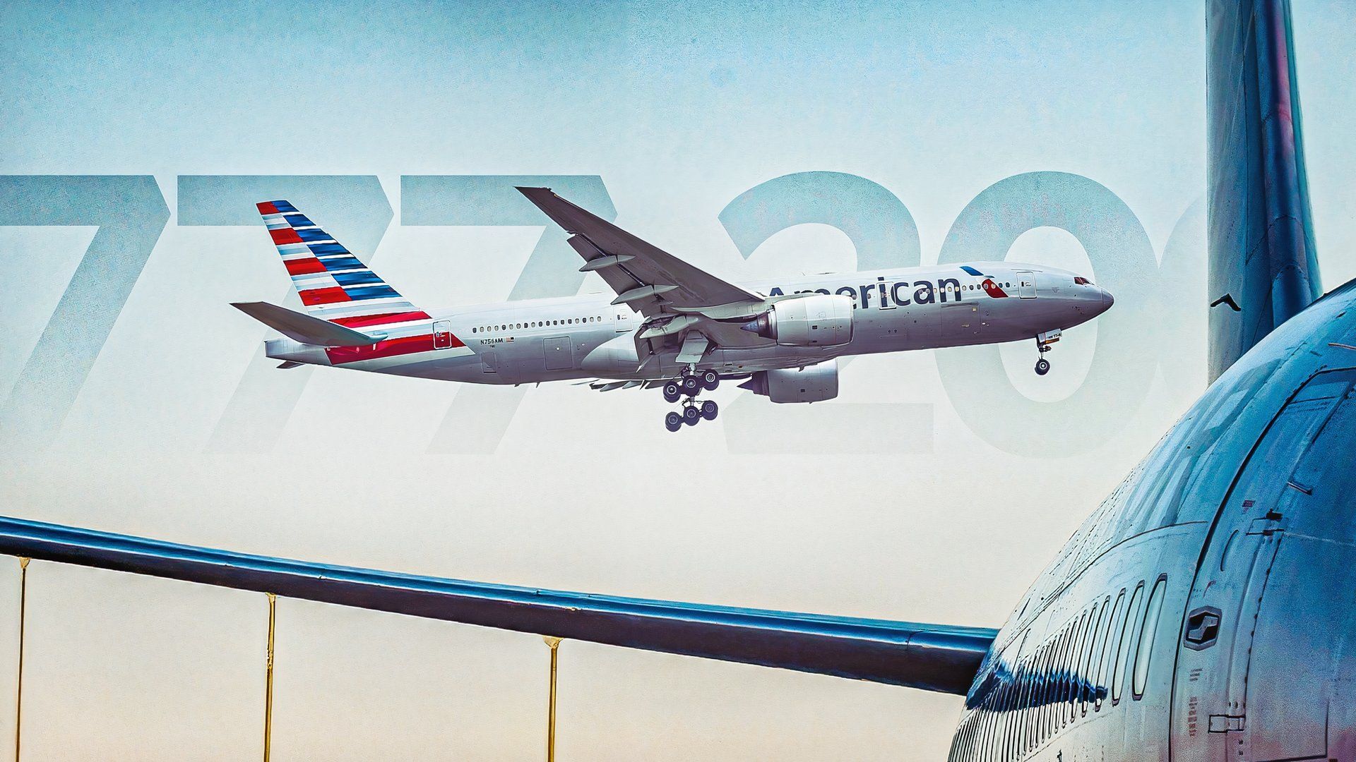 American Airlines Boeing 777-200ER custom thumbnail