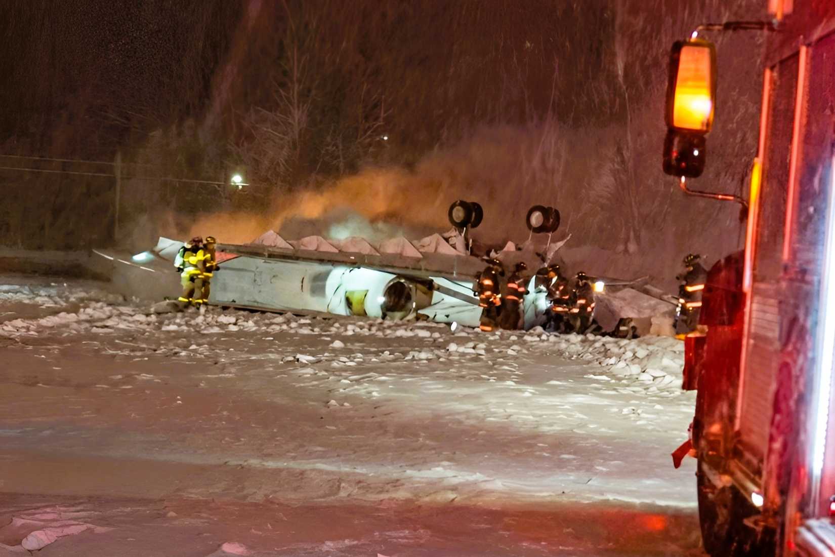 Bombardier Challenger 600 crash in Bangor Maine