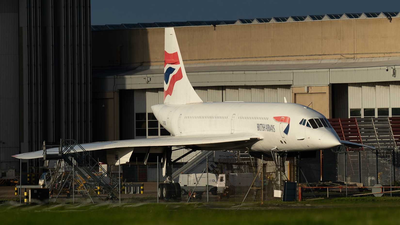British Airways concorde Heathrow