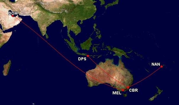 2,800 Miles Nonstop: Canberra Launches Massive New International Route