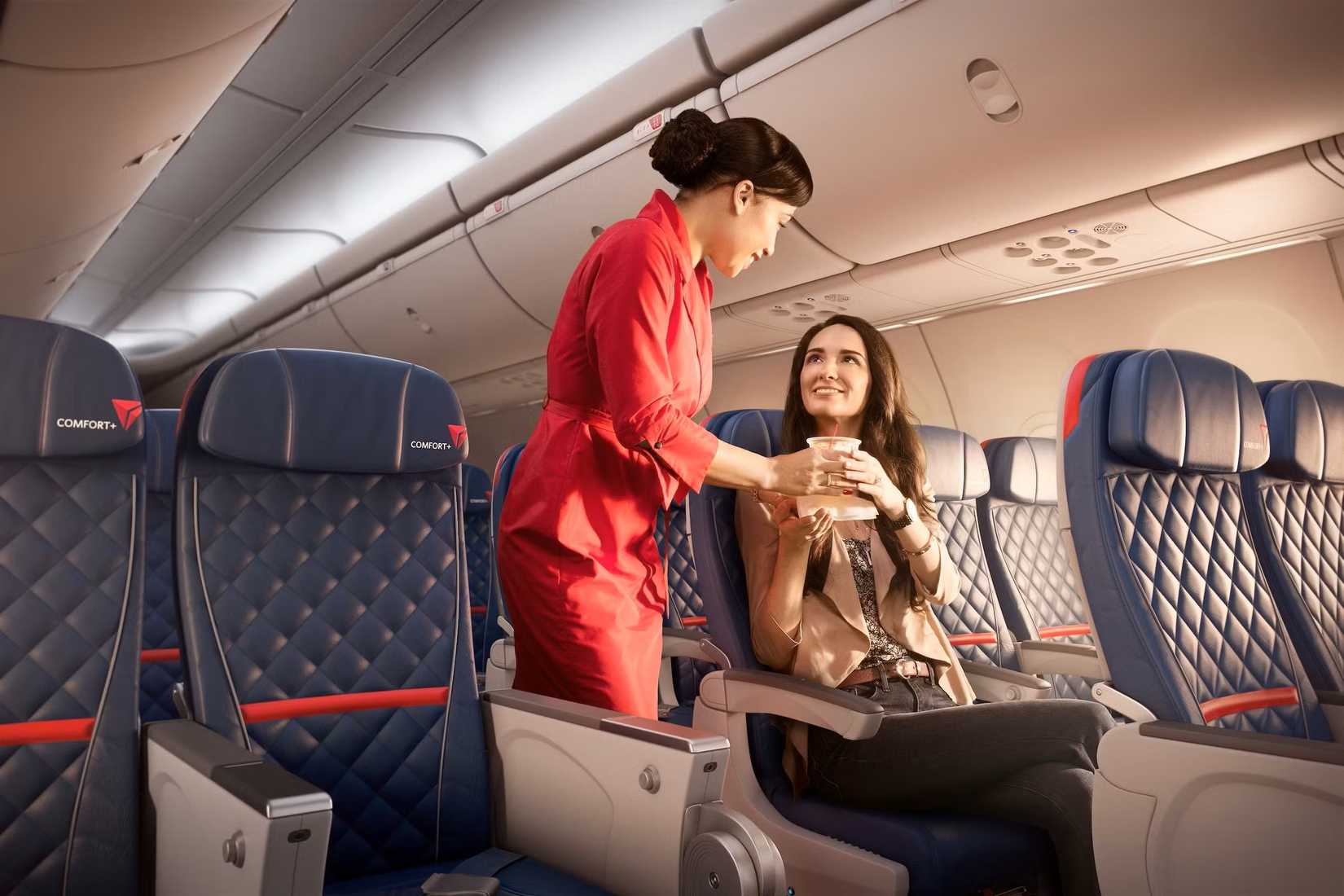 Delta Air Lines Comfort+ Service