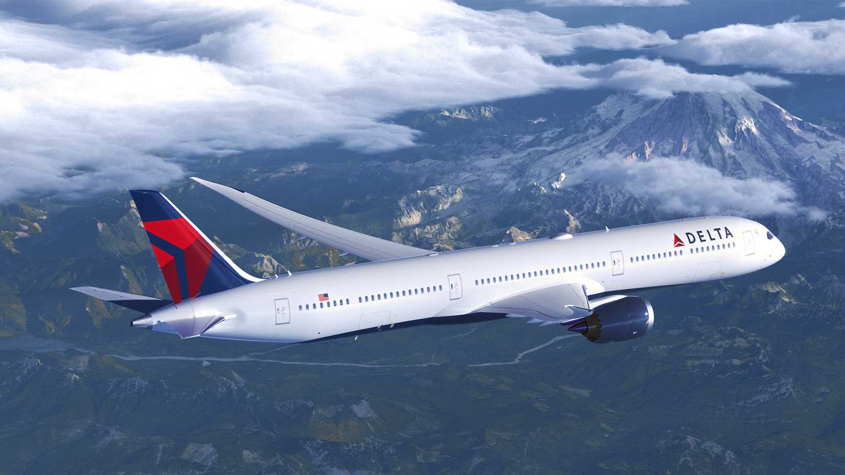 Delta 787 Rendering