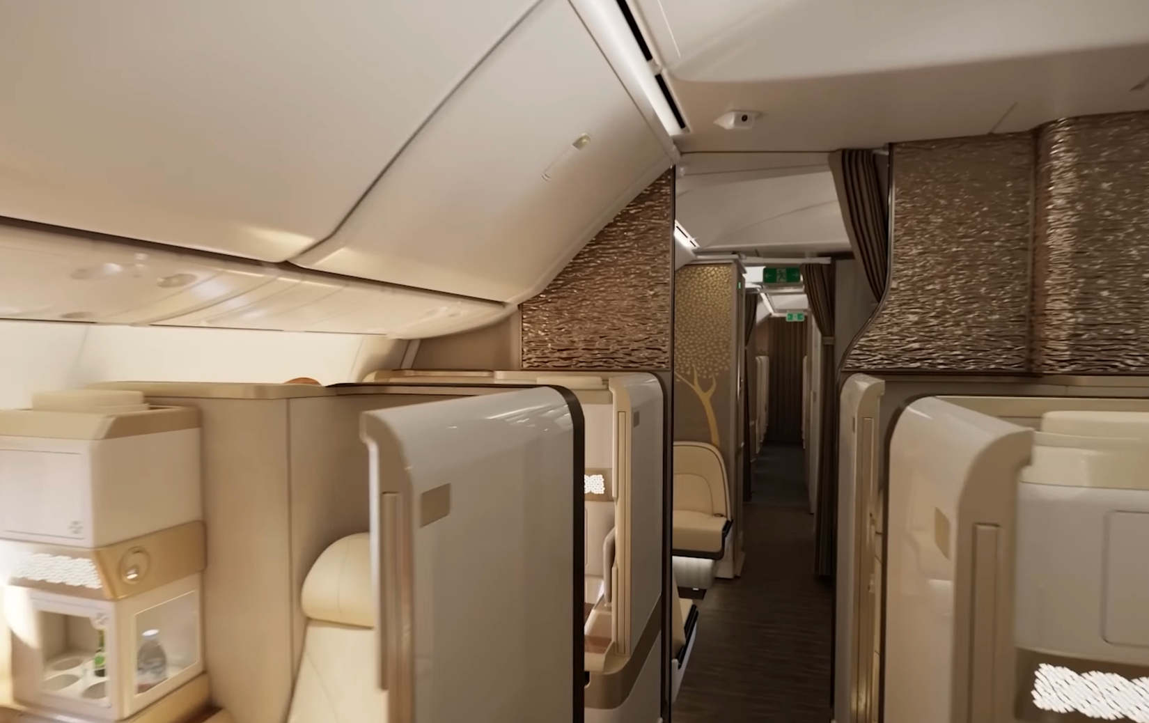 Emirates 777X Cabin Render