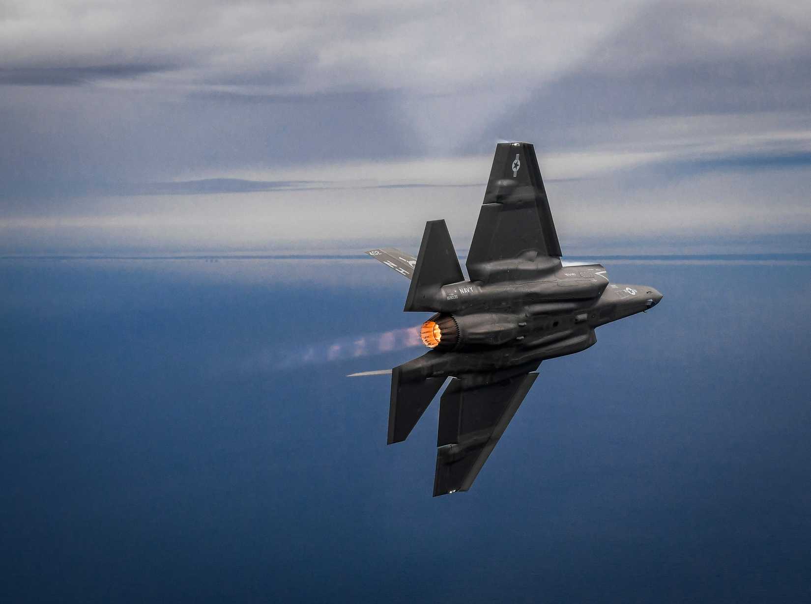 F-35C Lightning IIs