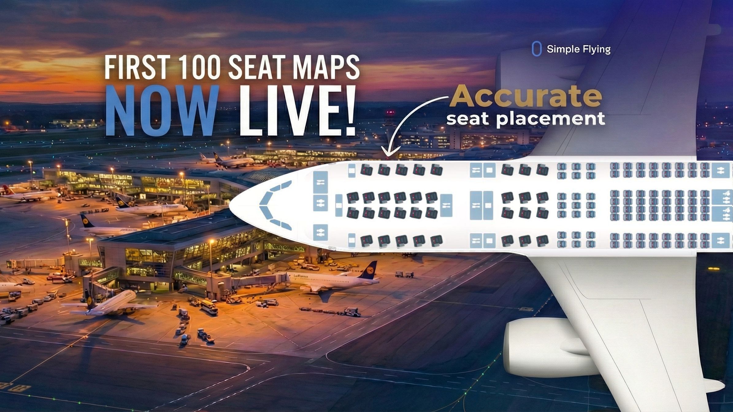 Simple Flying's New Feature: 100+ Seat Maps Now Live!