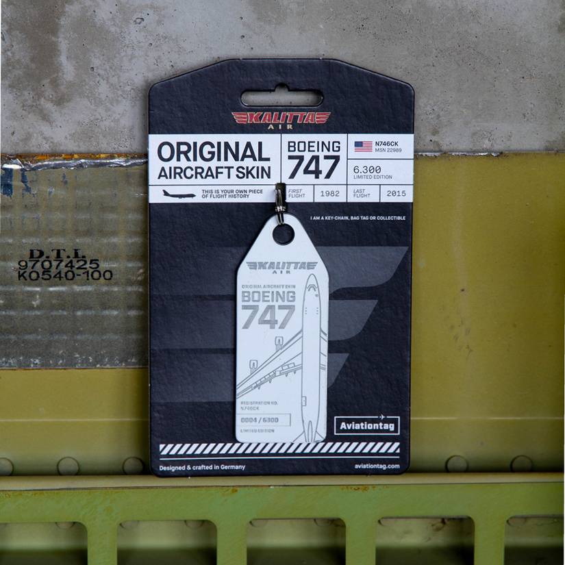 Aviationtag Kalitta 747