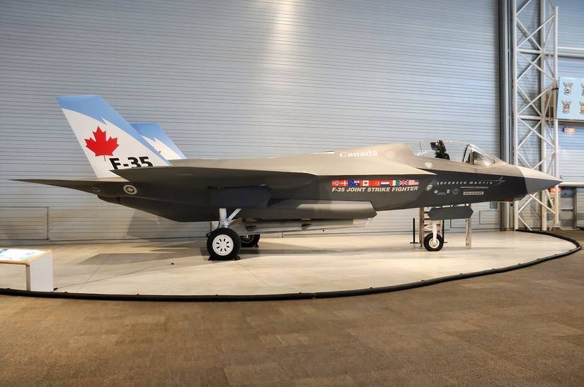 Lockheed Martin F-35 Lightning II (mock-up) for Canadian Air Forces (RCAF)