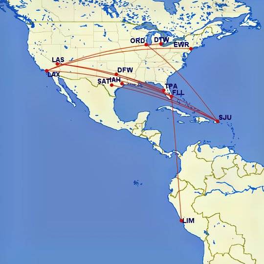 map Spirit longest routes