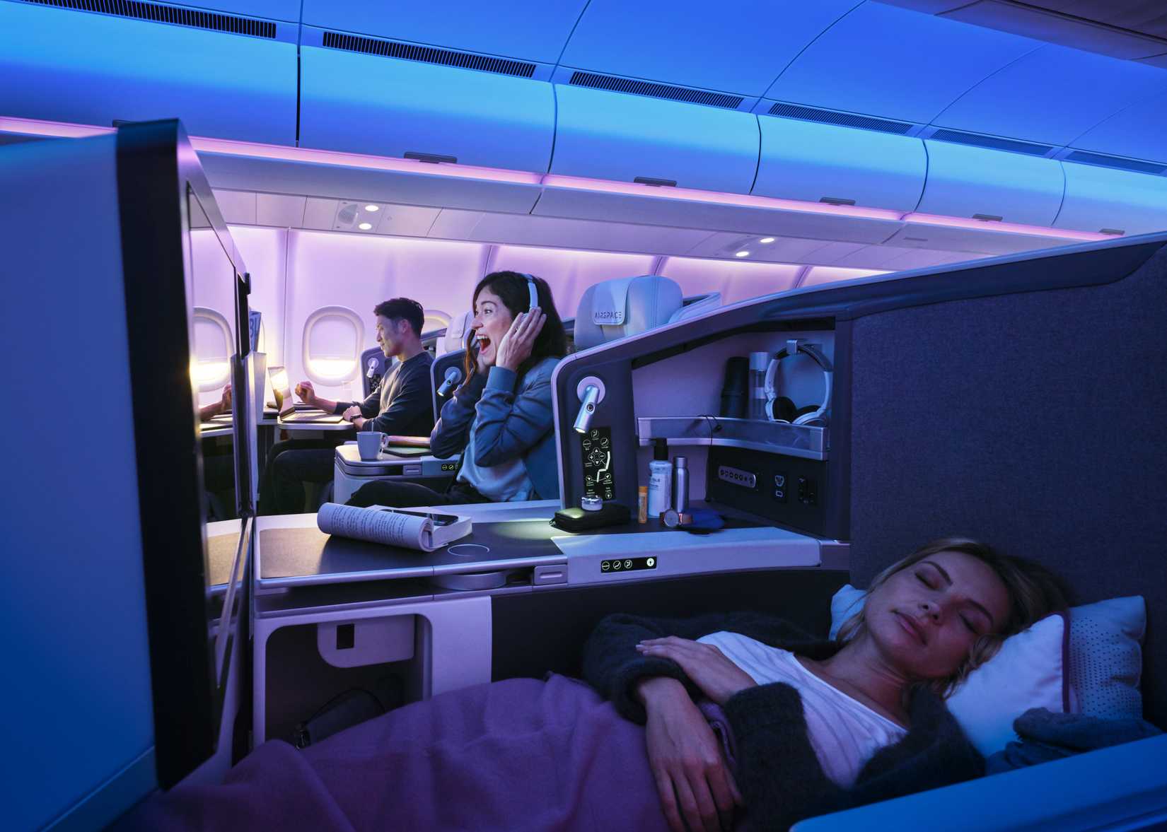 Passenger experience in Business Class of A330neo Airspace cabin_A330_Hero_03b