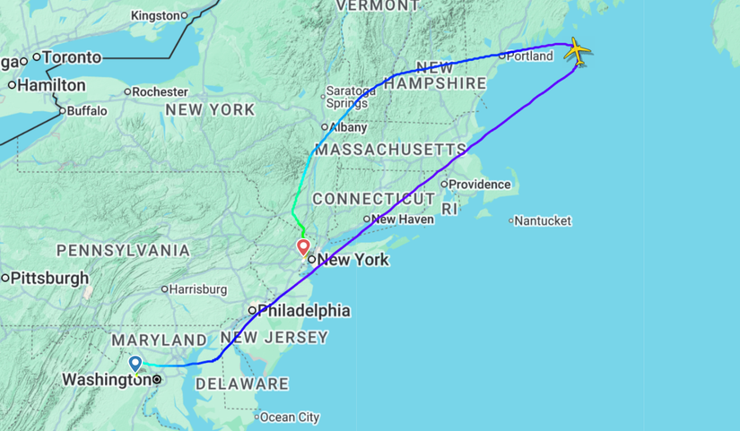Flightradar24 united diversion