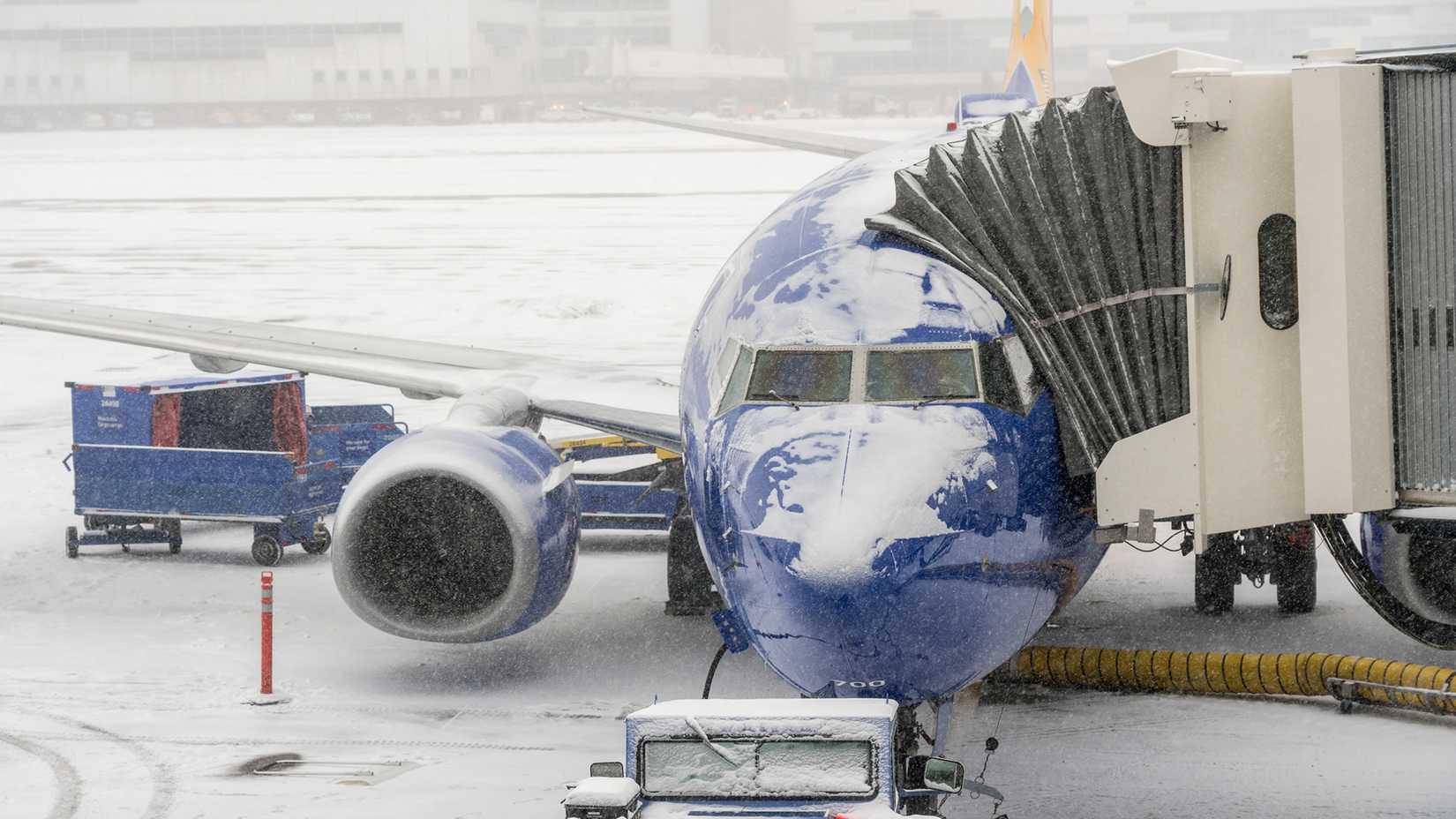 southwest airlines snow