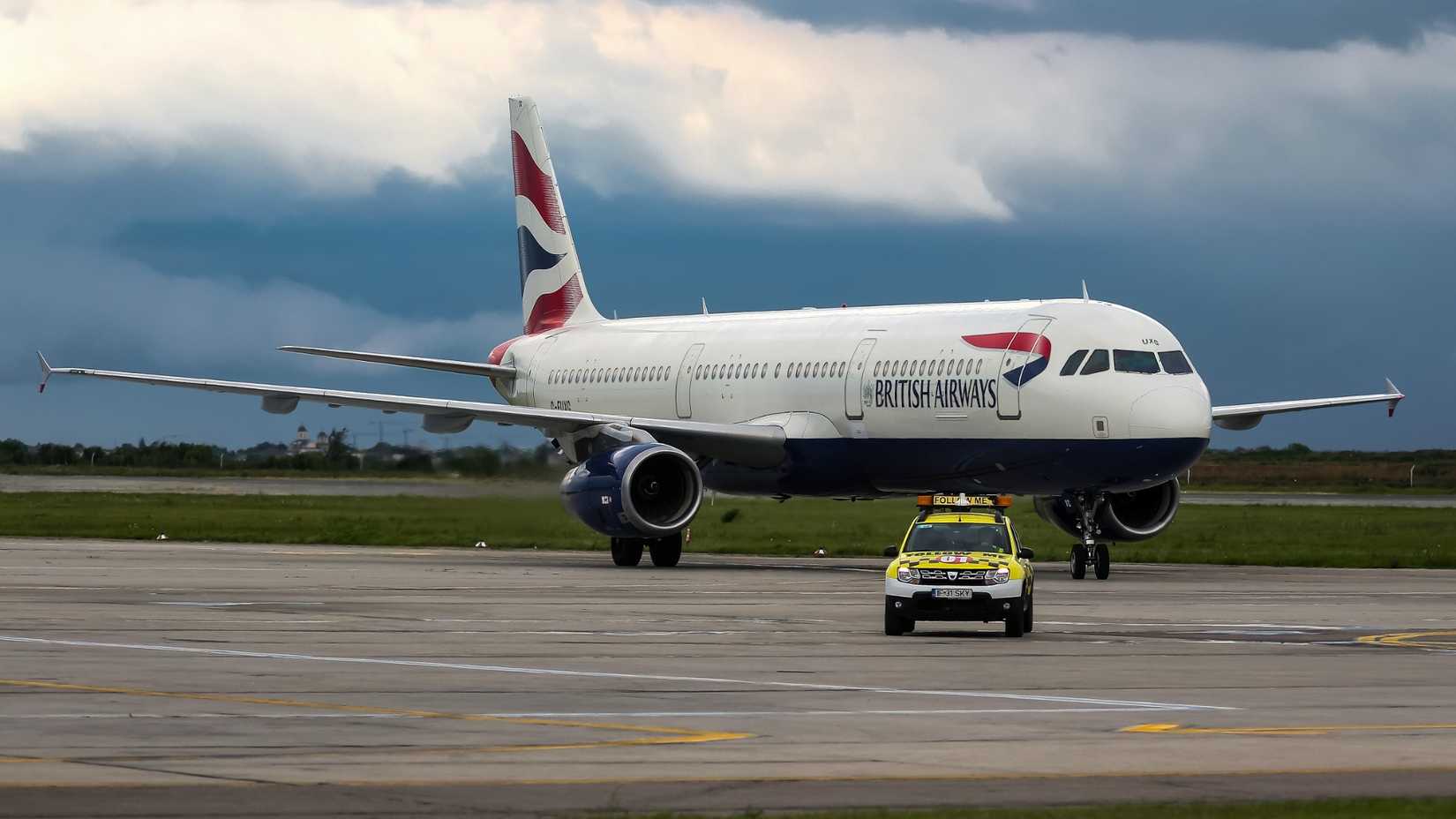 British Airways Airbus A321 In Bucharest