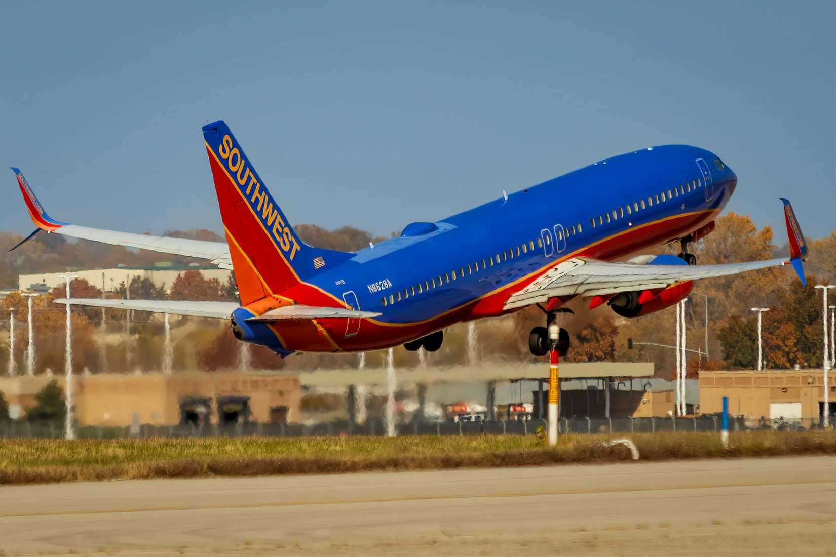 Southwest Boeing 737-800 Taking Off