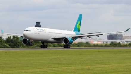 Aer Lingus Airbus A330 In Manchester
