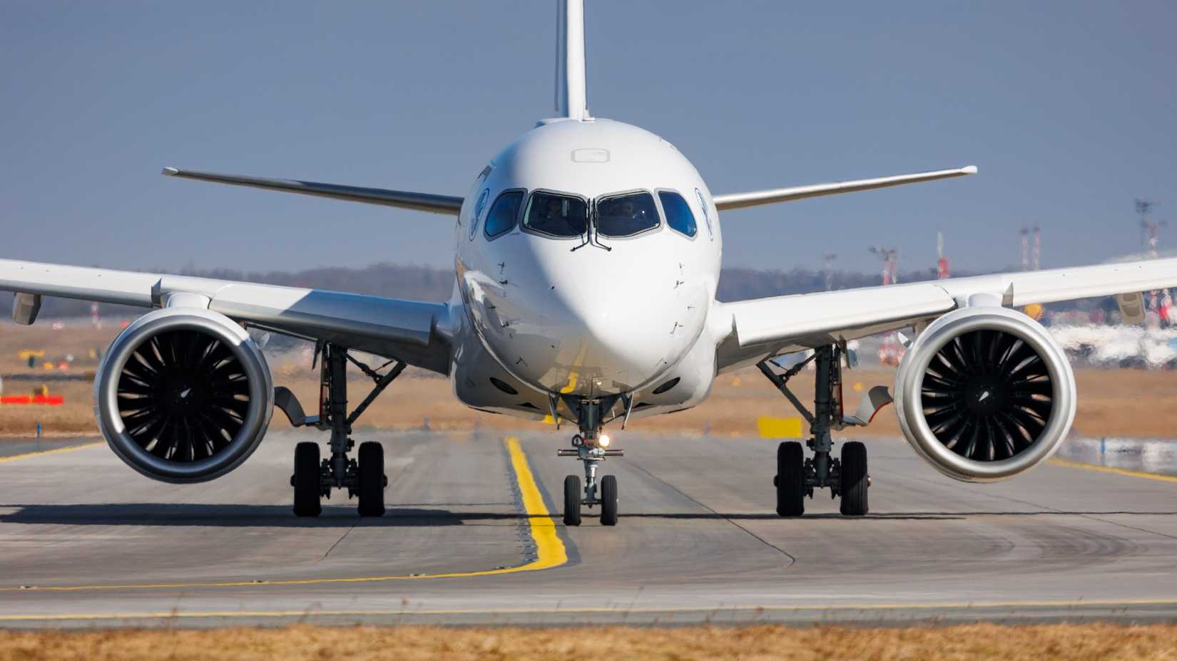 Airbus A220 Nose Closeup