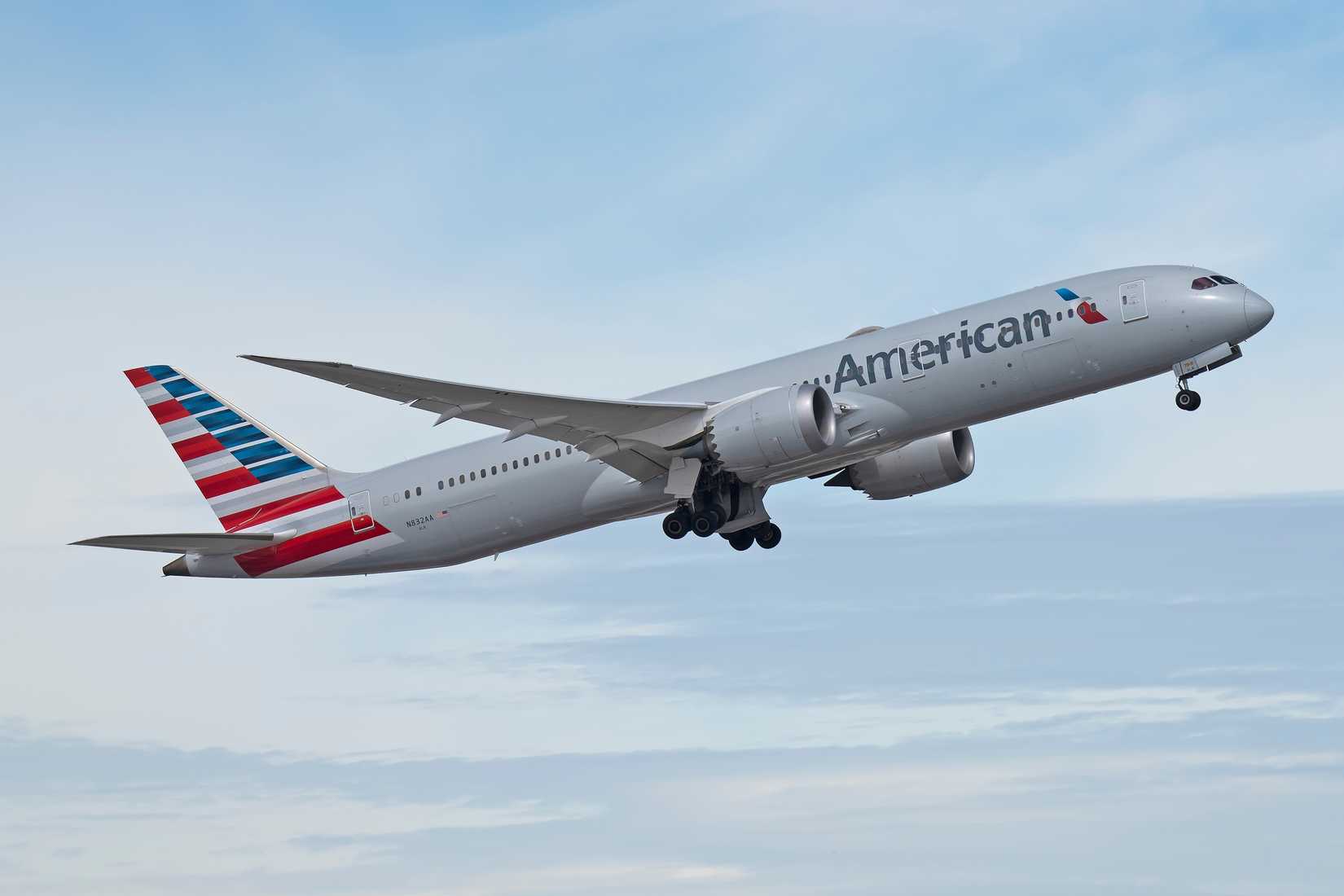 American Airlines Boeing 787-9 aircraft 