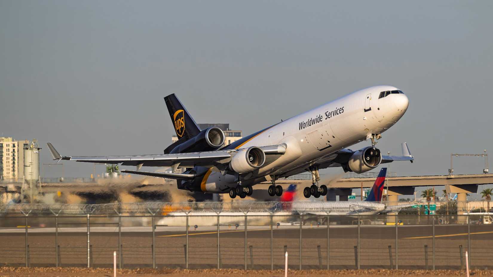 UPS MD-11 Taking Off