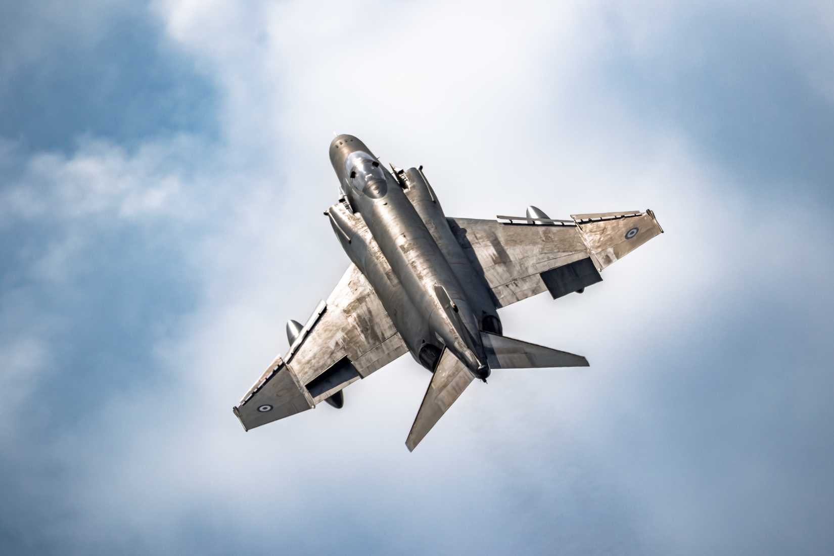 McDonnell Douglas F-4 Phantom II Climbing