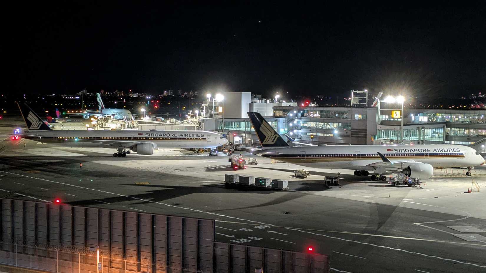 Singapore Airlines' Airbus A350-900ULR (Ultra-Long Range) and Boeing 777-300ER operate from John F Kennedy Airport (JFK) to Singapore Changi International Airport.