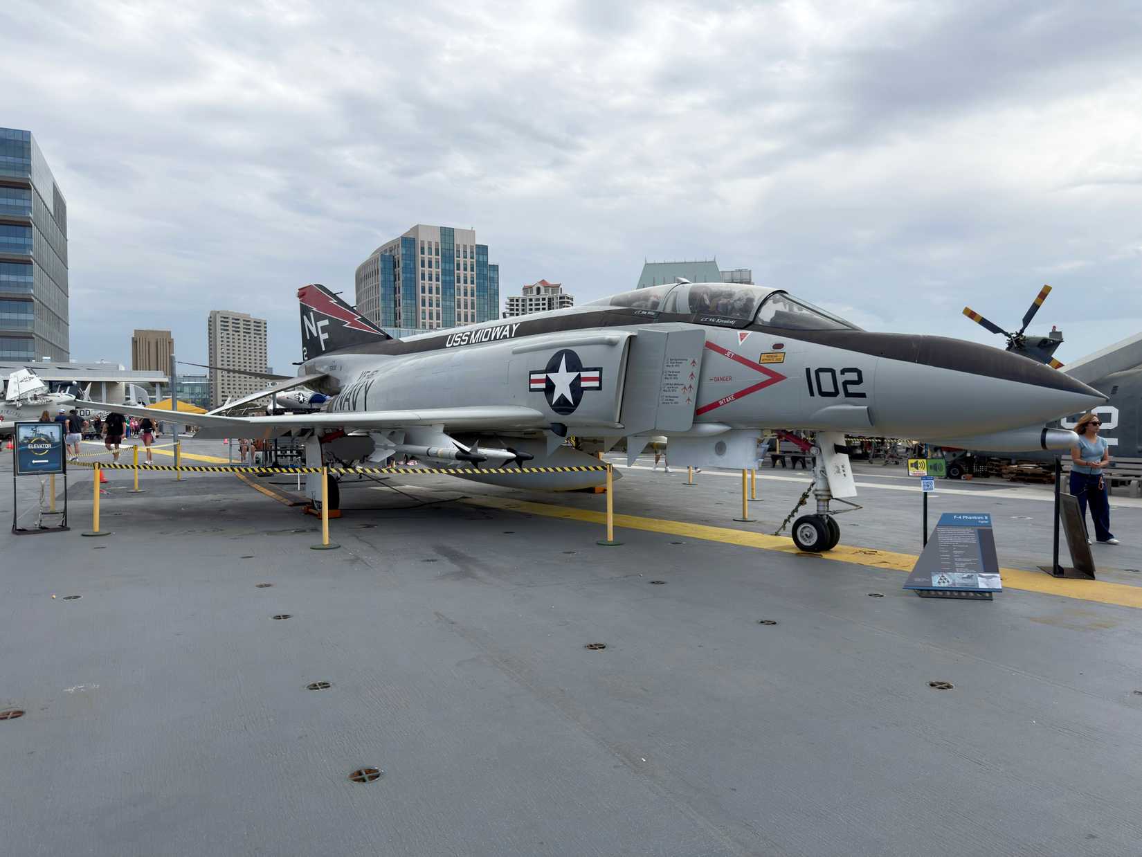 F-4 Phantom II On Display