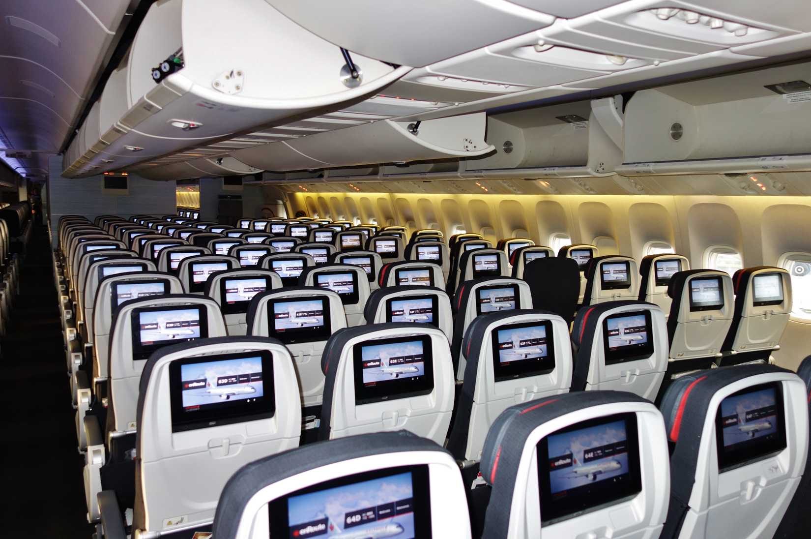 Air Canada Boeing 777 Seat Map Cabin Layout and Seat Dimensions