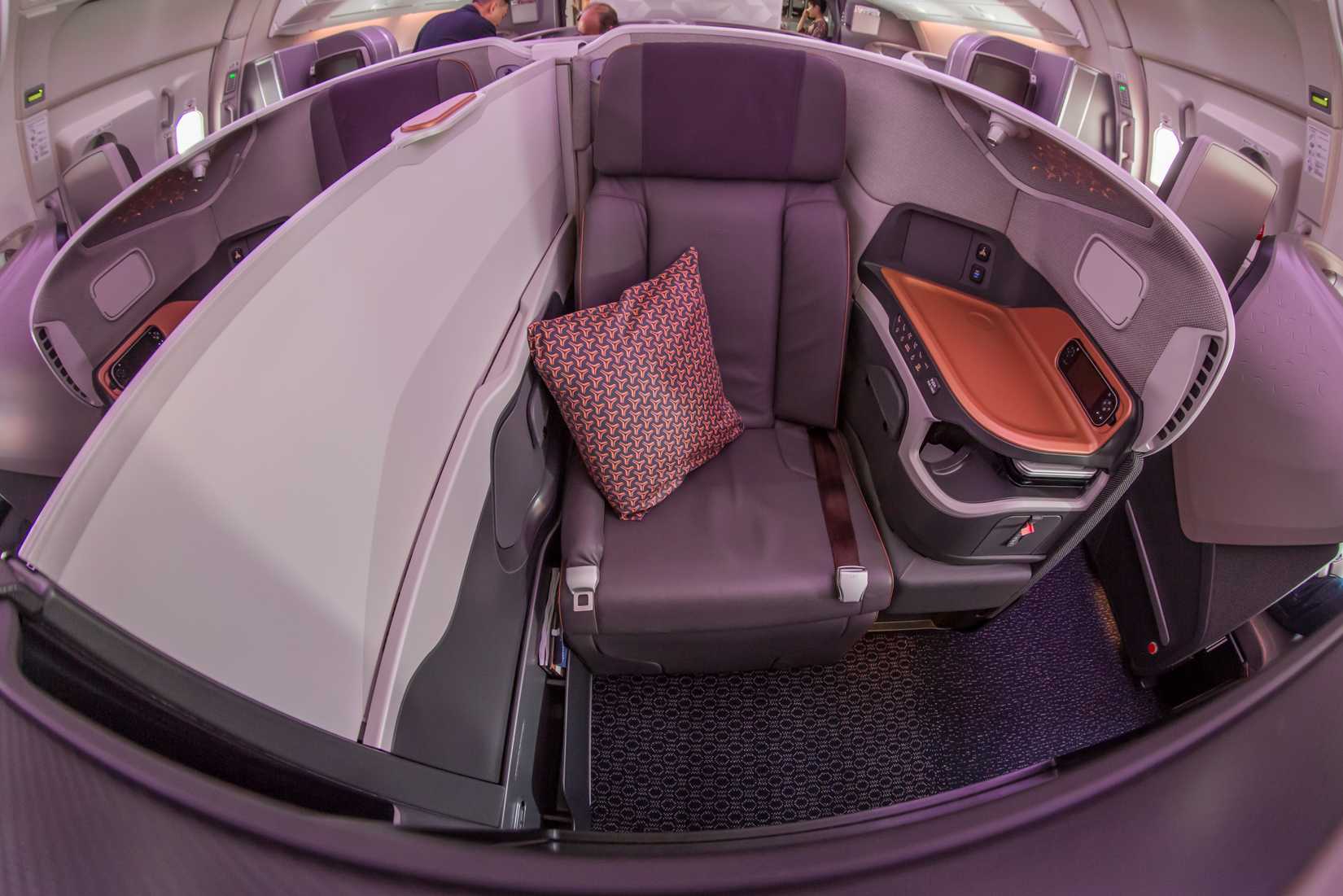 Singapore Airlines A380 Business Class