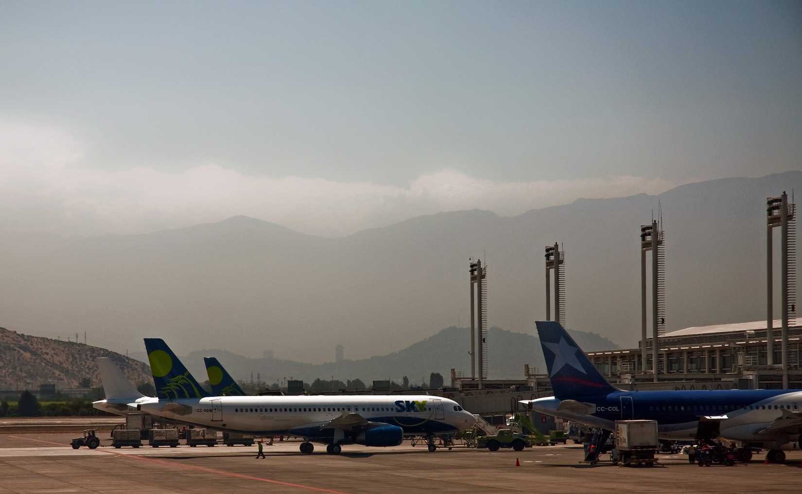 The ramp at Santiago de Chile