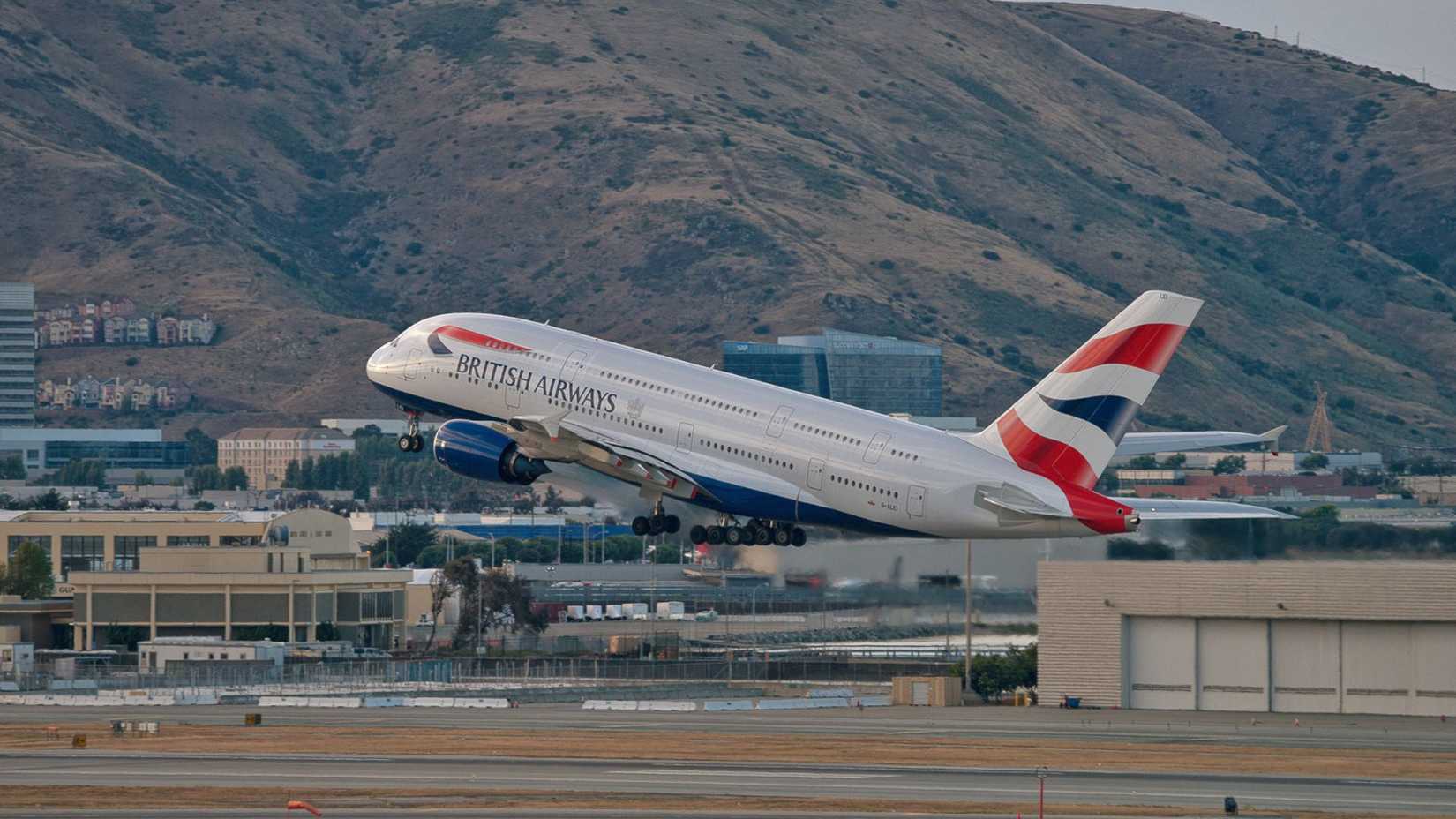 British Airways A380 G-XLEI