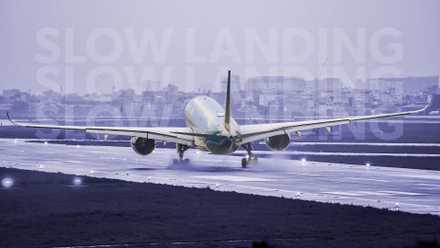 Airbus A350 Slow Landing Custom Thumbnail