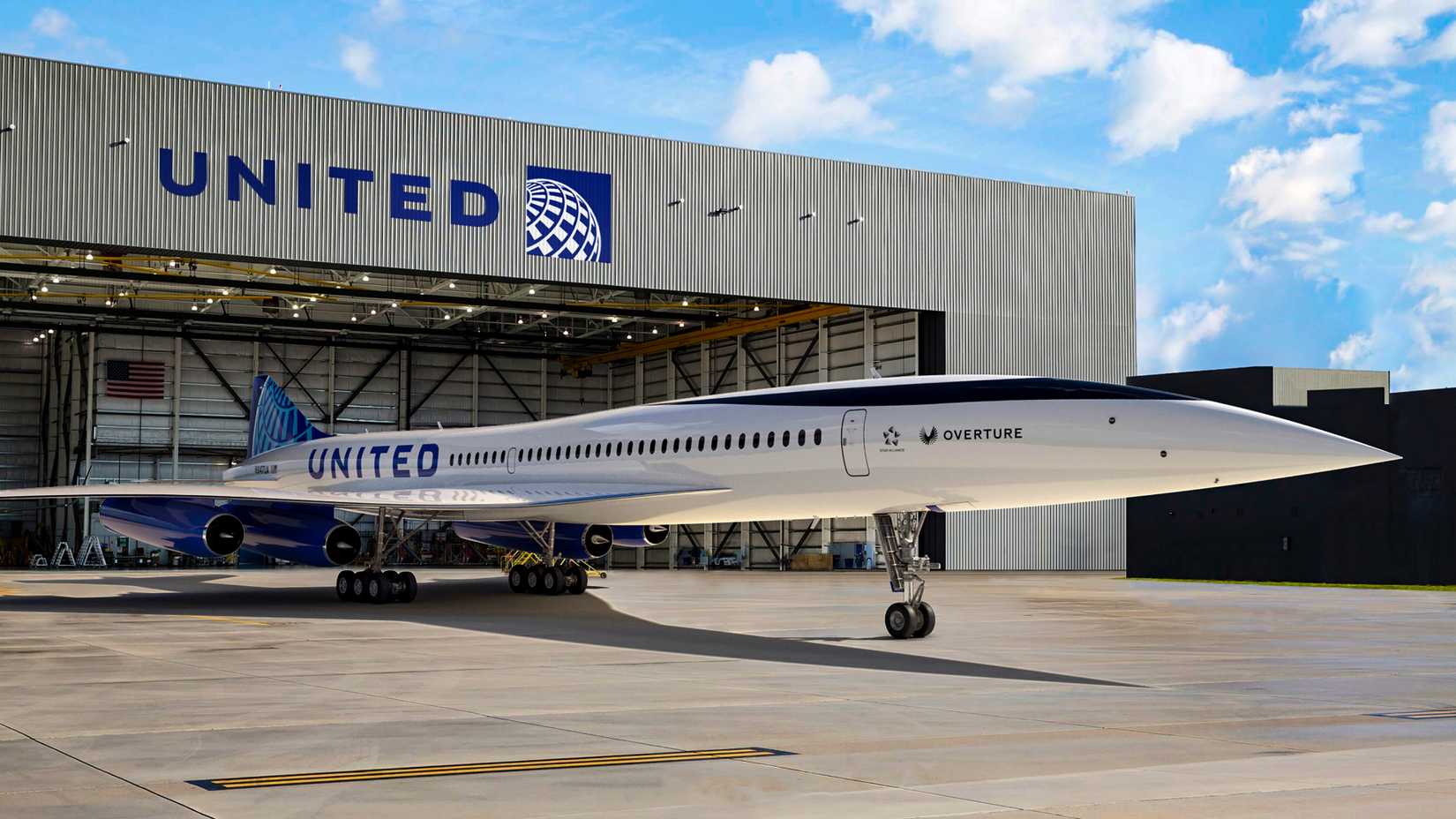 Boom Overture United Livery Render