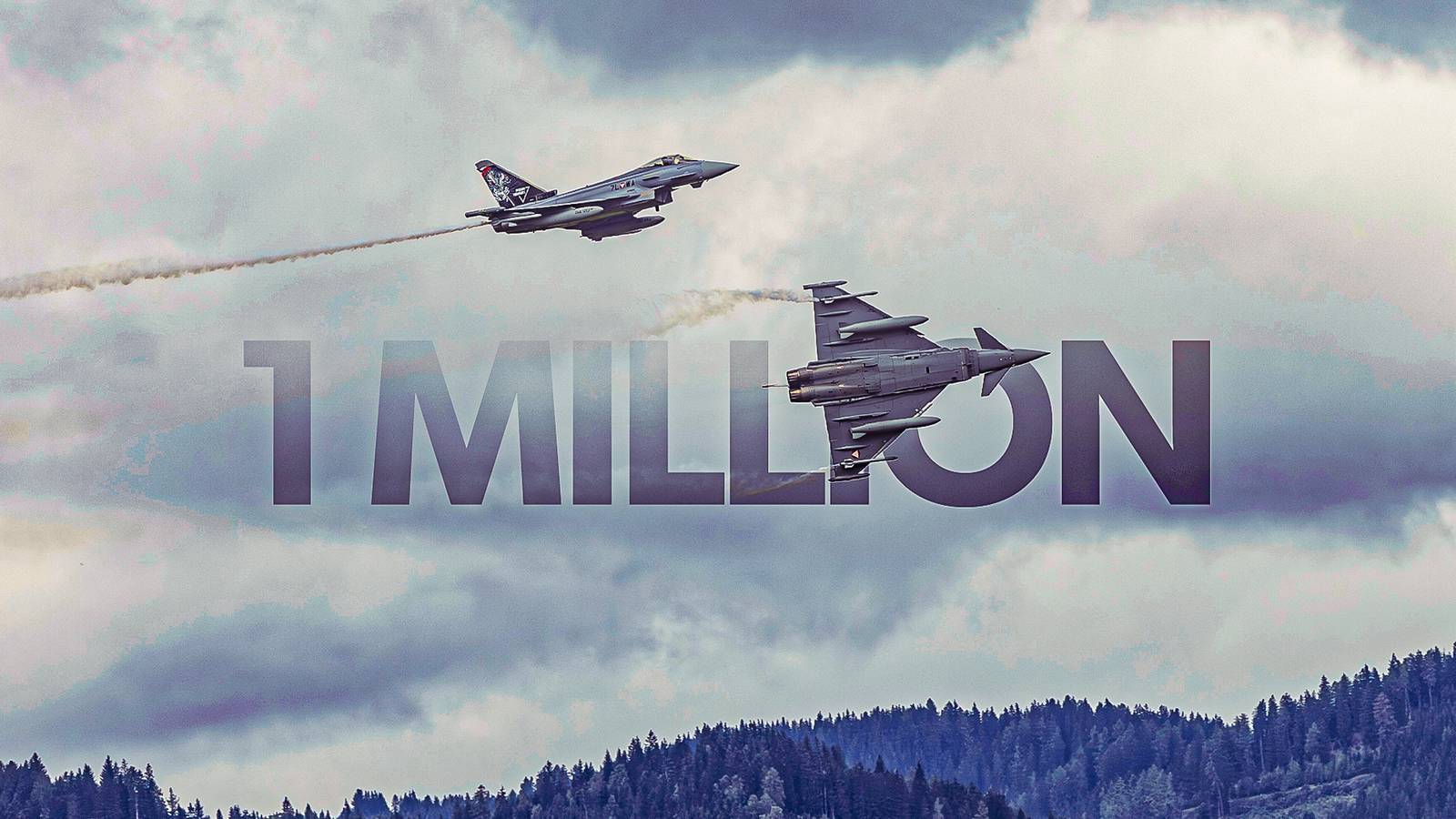 How The World’s Most Advanced Swing-Role Combat Aircraft Just Surpassed 1 Million Flying Hours
