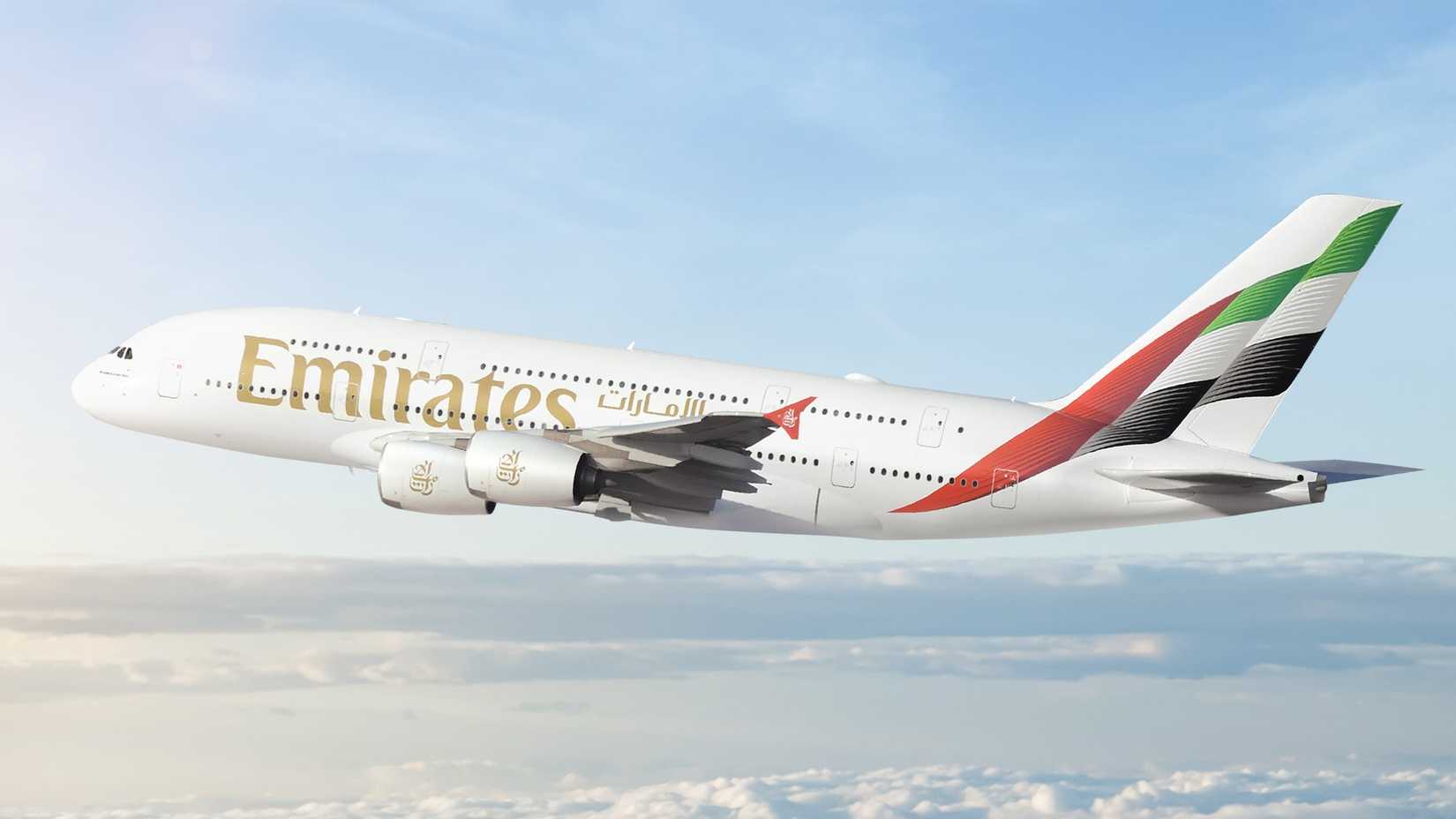 Emirates A380 Inflight Rendering
