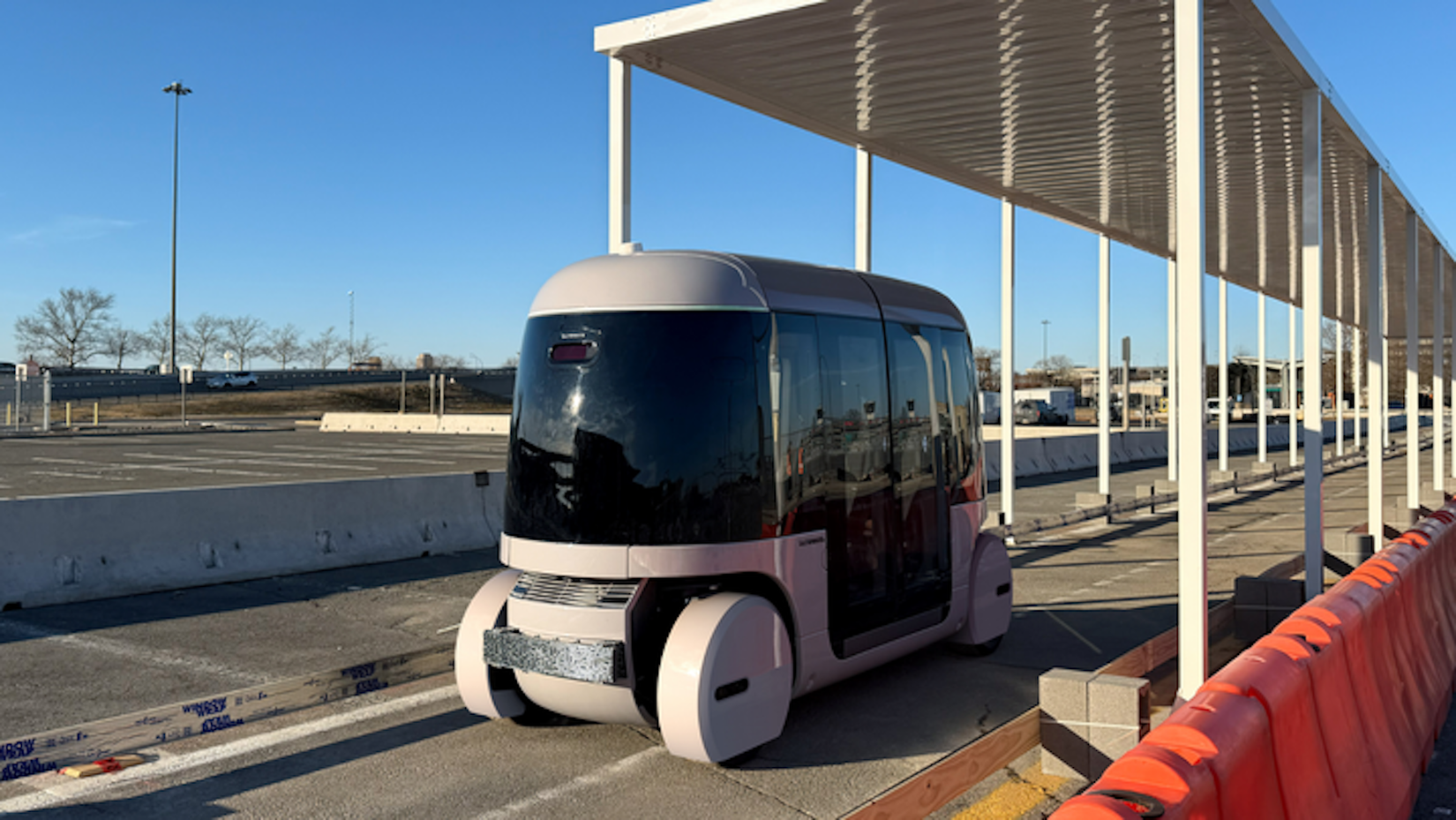 A Port Authority Robot Bus