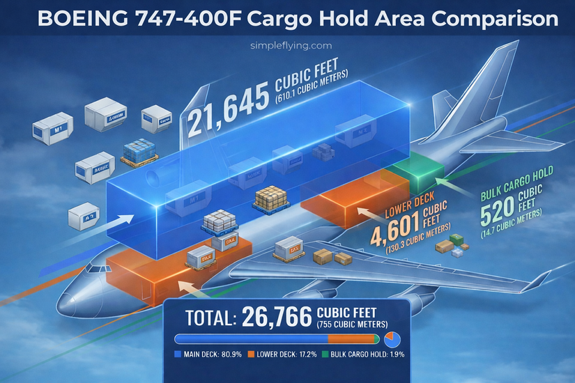 The Boeing 747‑400F's Incredible Cargo Hold