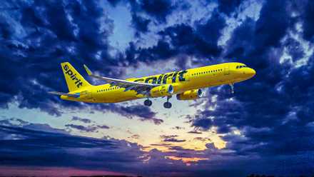Spirit Airlines Airbus A321 Custom Thumbnail