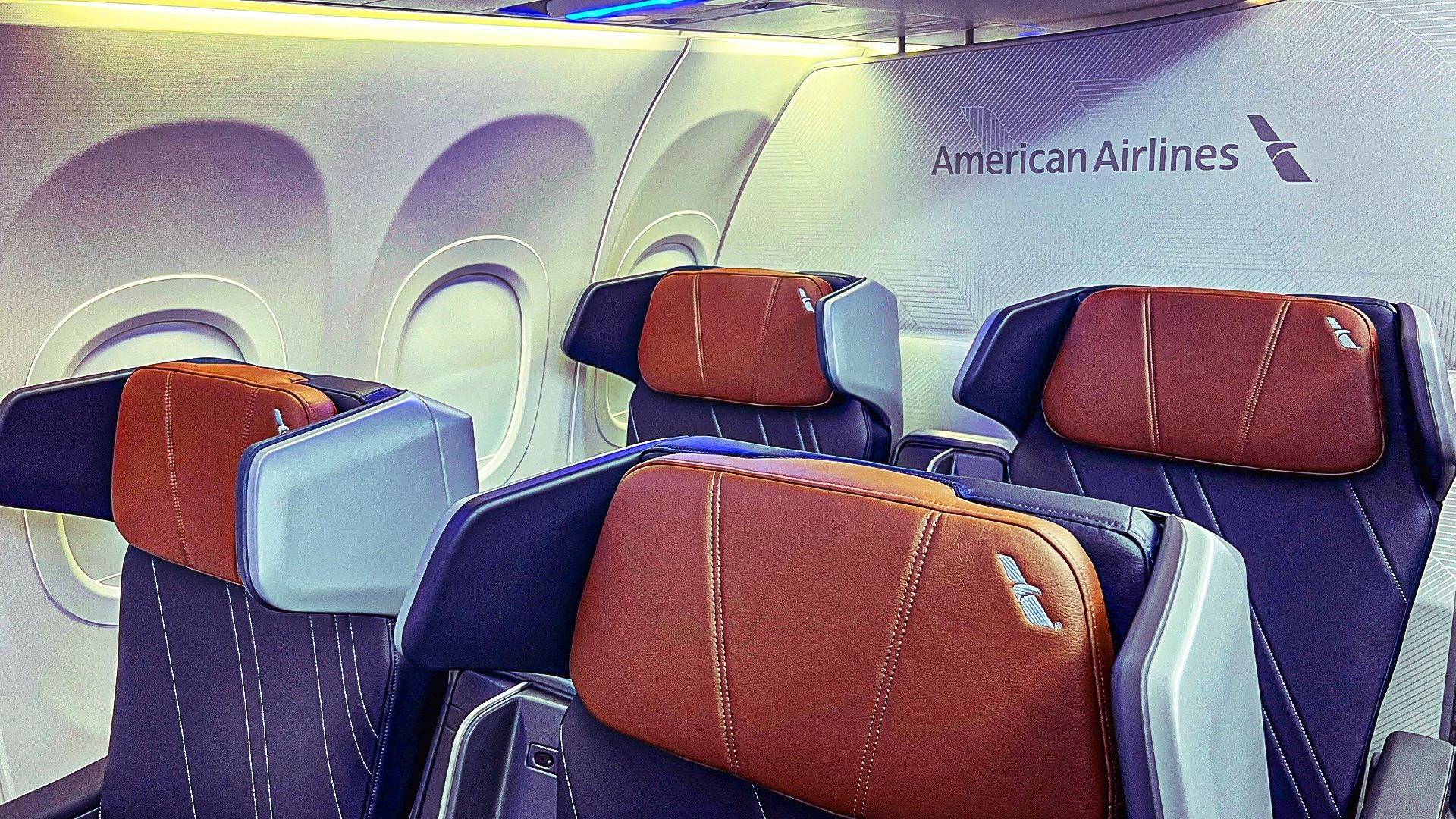 An American Airlines Premium Cabin