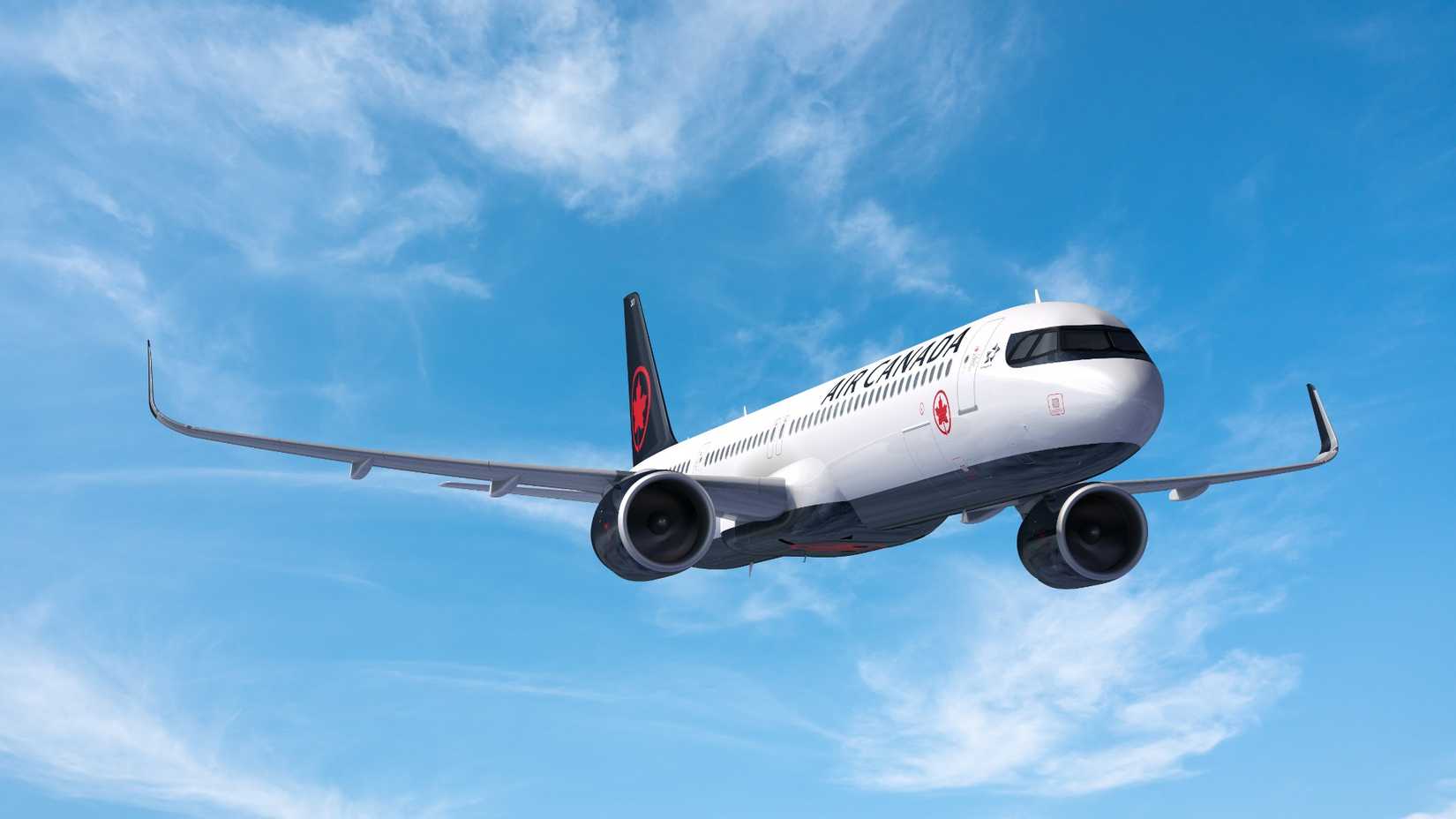 Air Canada Airbus A321XLR Rendering