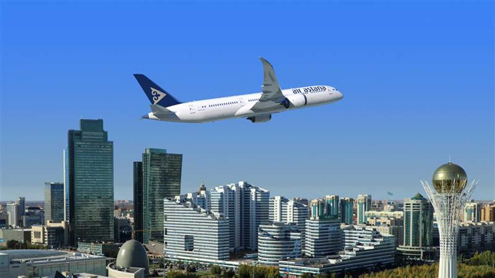 Air Astana Boeing 787 Render