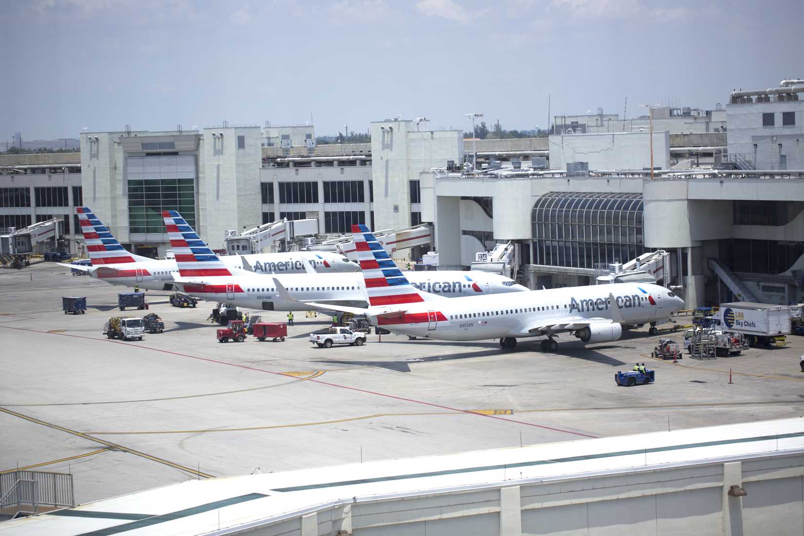 American Airlines in Miami 