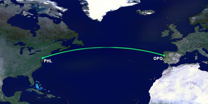 American Airlines to Porto