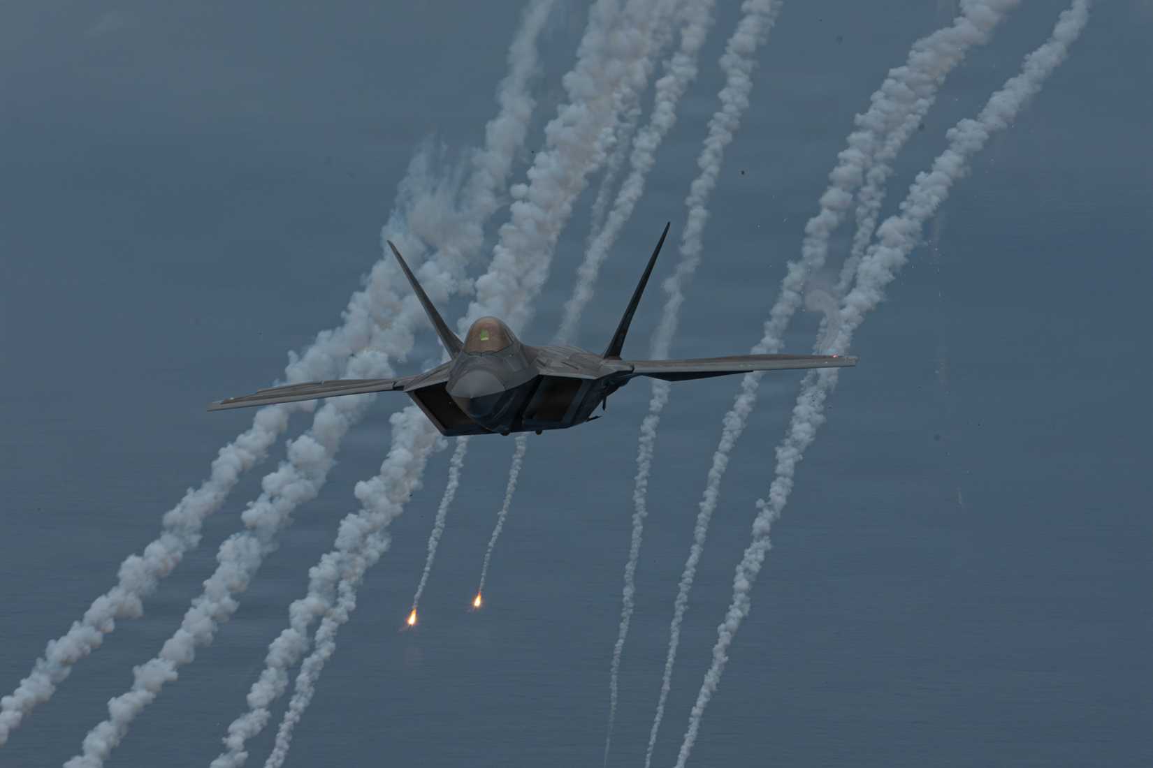 An F-22A Raptor aircraft assigned to the 154th Fighter Wing.