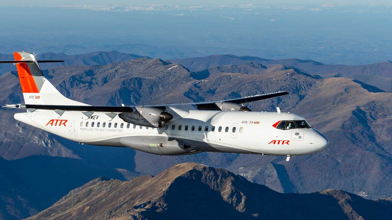 ATR 72 Inflight