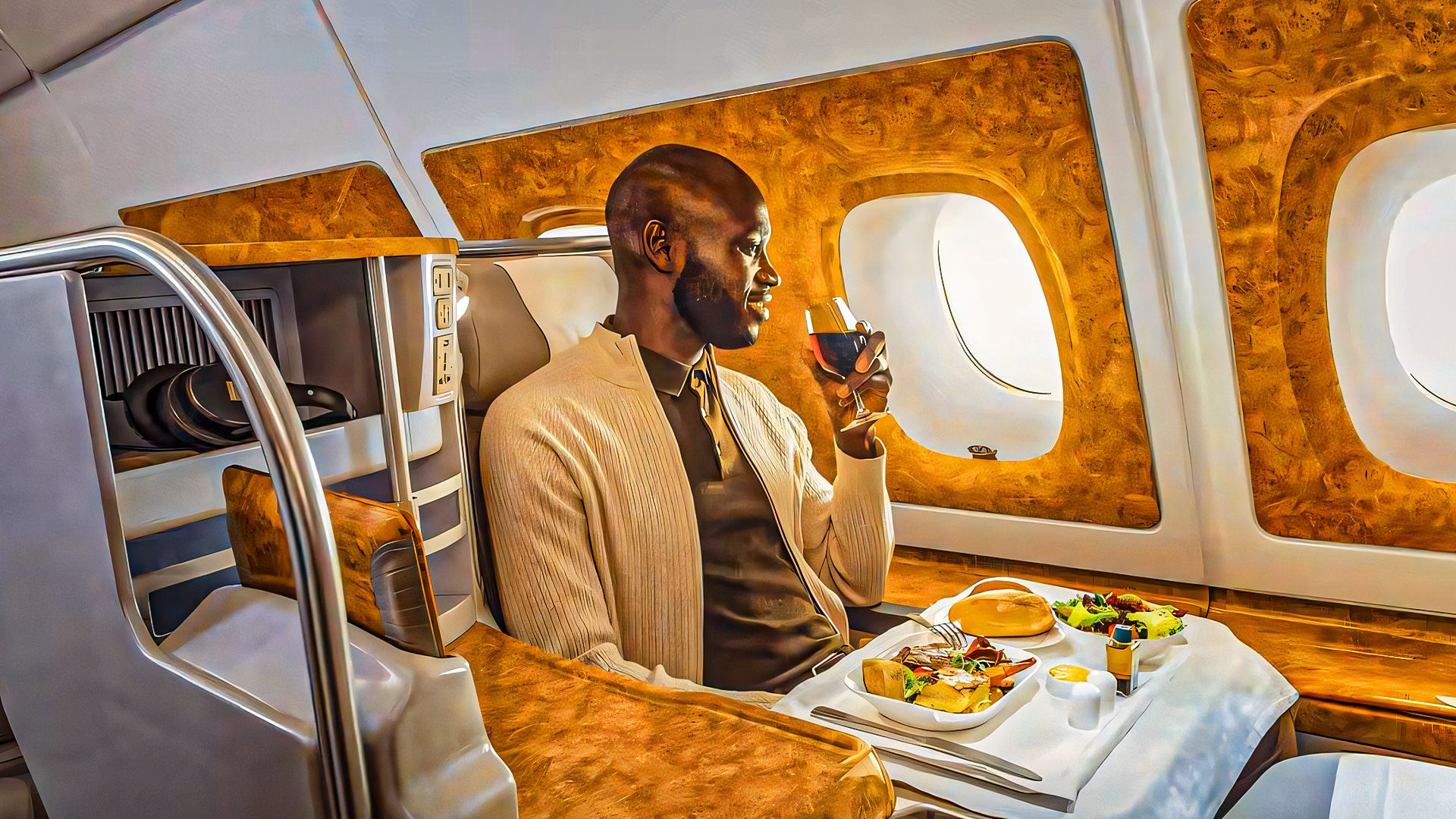 Benefits Of Flying In Emirates' Business Class On The World’s Largest Commercial Aircraft