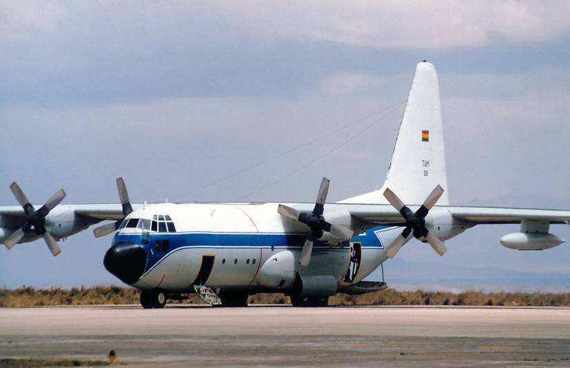 Bolivian Air Force Hercules C130