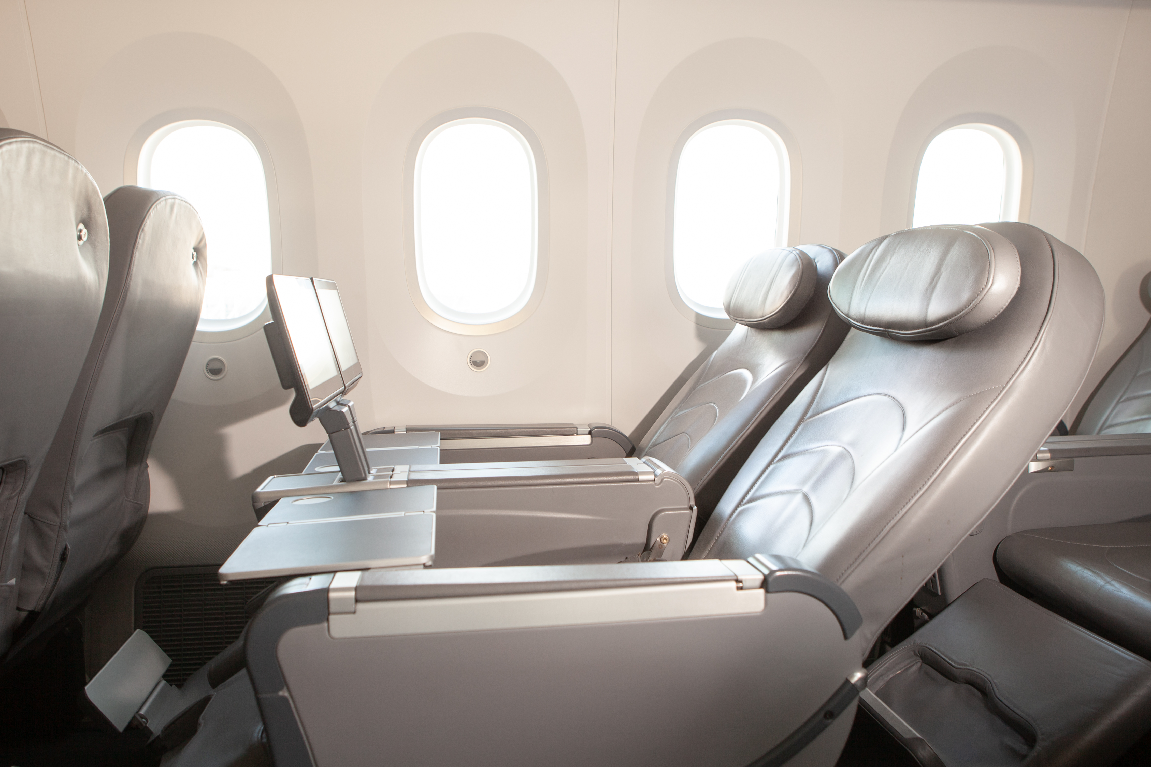 Norse Atlantic Airways premium cabin seat on Boeing 787 aircraft.